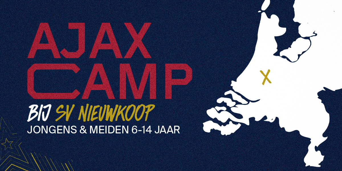 Ajax Camp bij SV Nieuwkoop